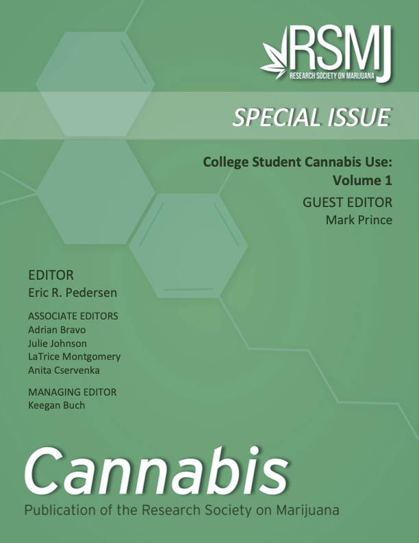 					View Vol. 6 No. 3 (2023): Special Issue: College Student Cannabis Use Vol. 1
				