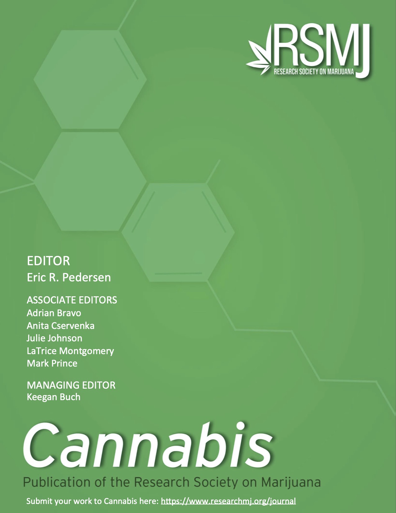Cannabis - Publication of the Research Society on Marijuana